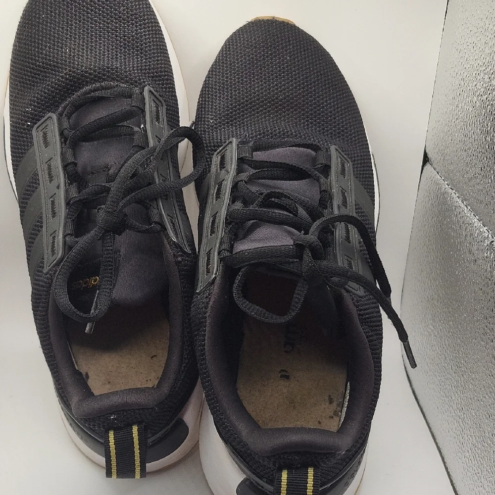 Adidas Black and Gold Sneakers - Picture 4 of 5